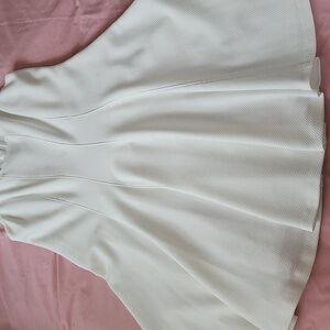 Bright White Tommy Hilfiger Sz 14 Sleeveless A-line Dress. EUC